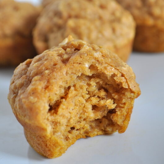 Sweet Potato Mini Muffins (Sweetheart Muffins)