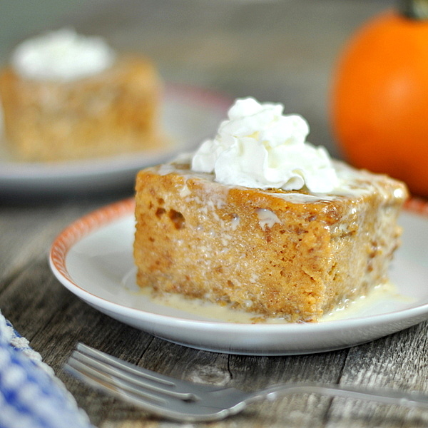 pumpkin tres leches cake