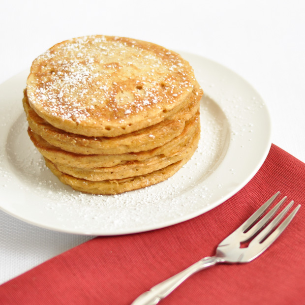 eggnog pancakes