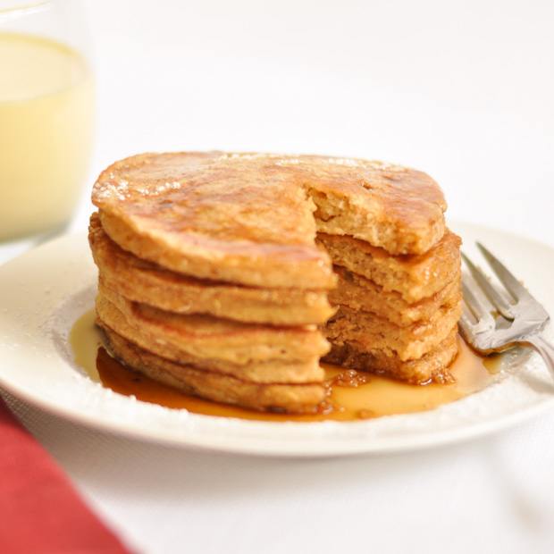 eggnog pancakes