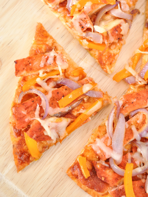 Tandoori Chicken Flatbread Pizza