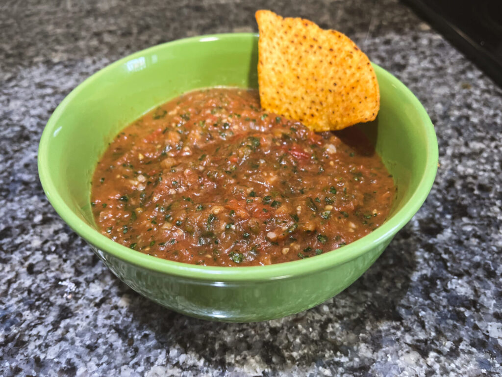 Roasted Tomato Salsa Recipe 