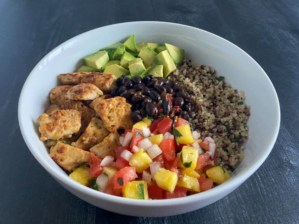 mojo chicken buddha bowl