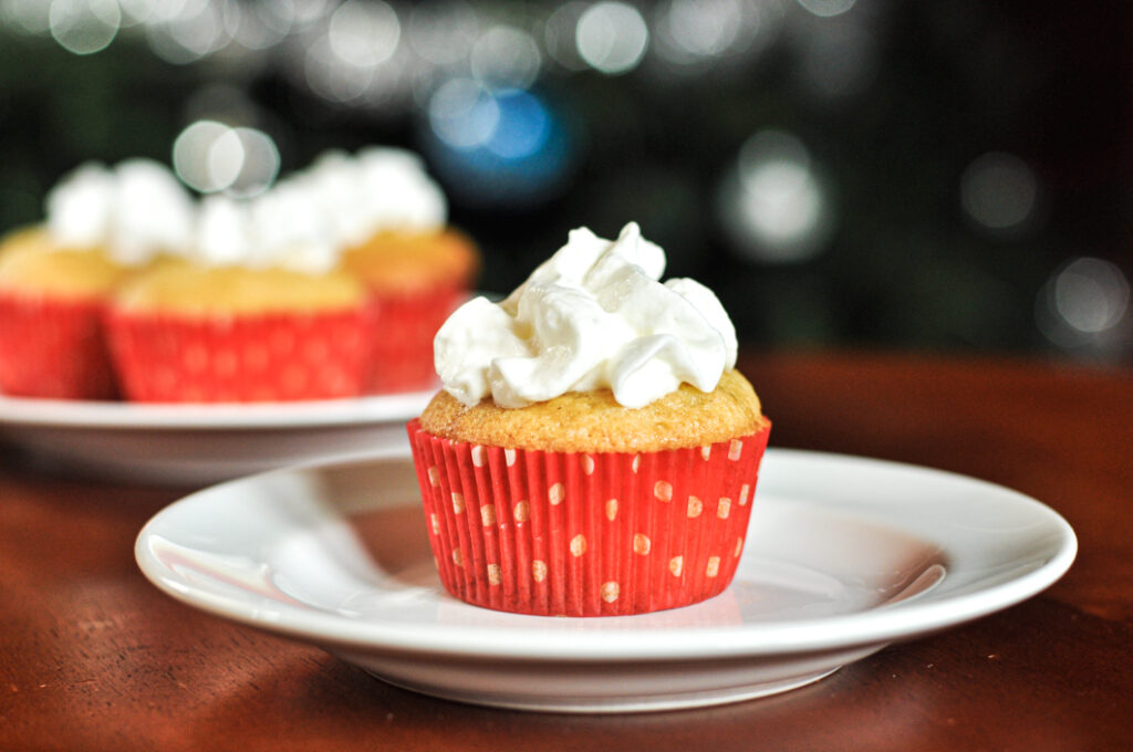 Coquito Cupcakes